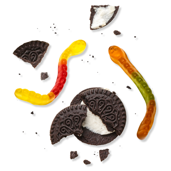 Cookie Crumbles & Gummy Worms
